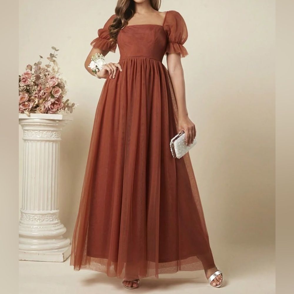 Revelry Tulle Maxi Dress